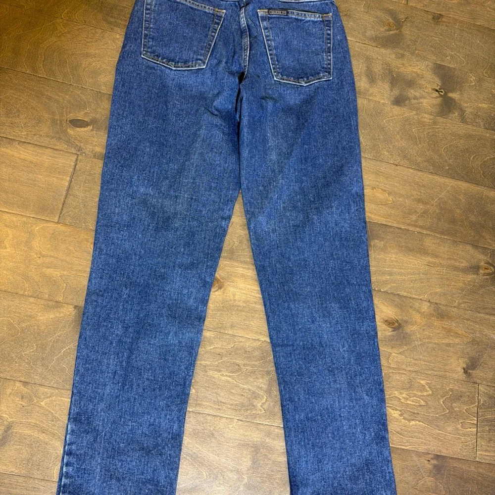 Guess by Marciano Dark Blue Women's Relaxed Jeans - Picture 7 of 7